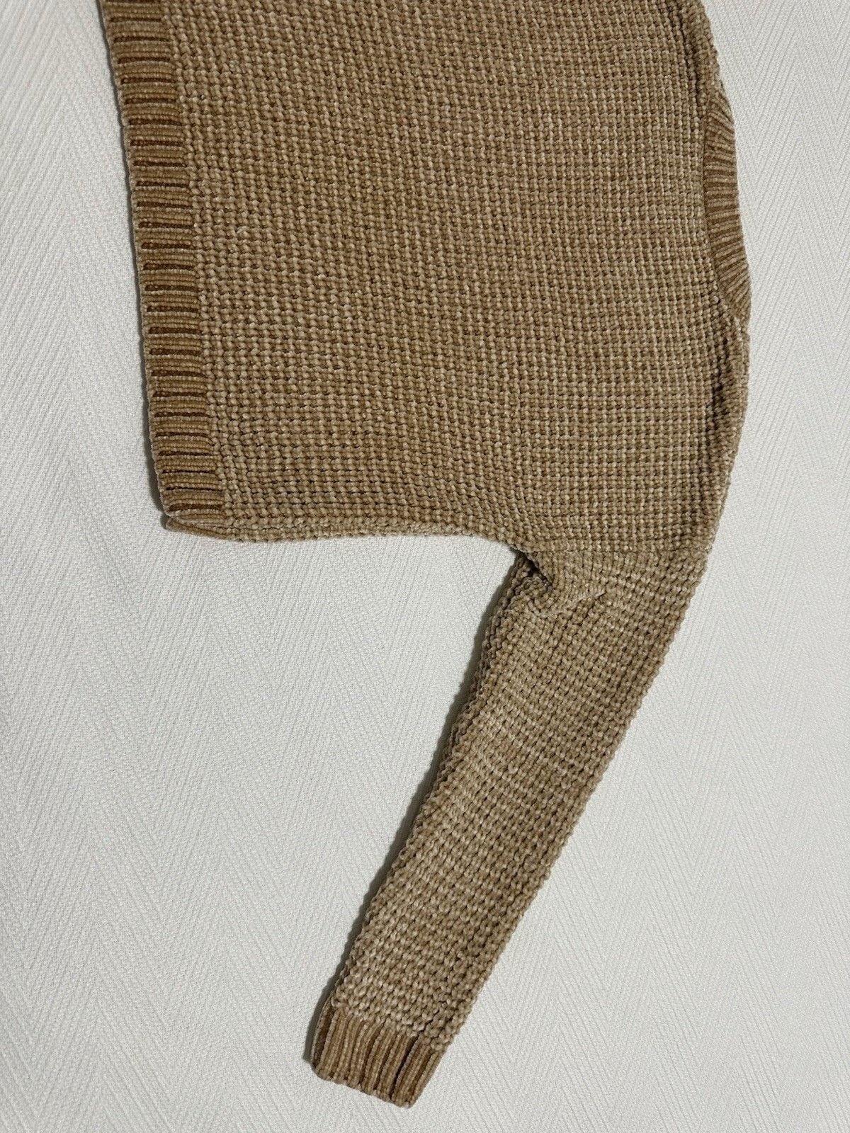 Francesca's Mi Ami Women's Sweater Brown Crop Size XS 10