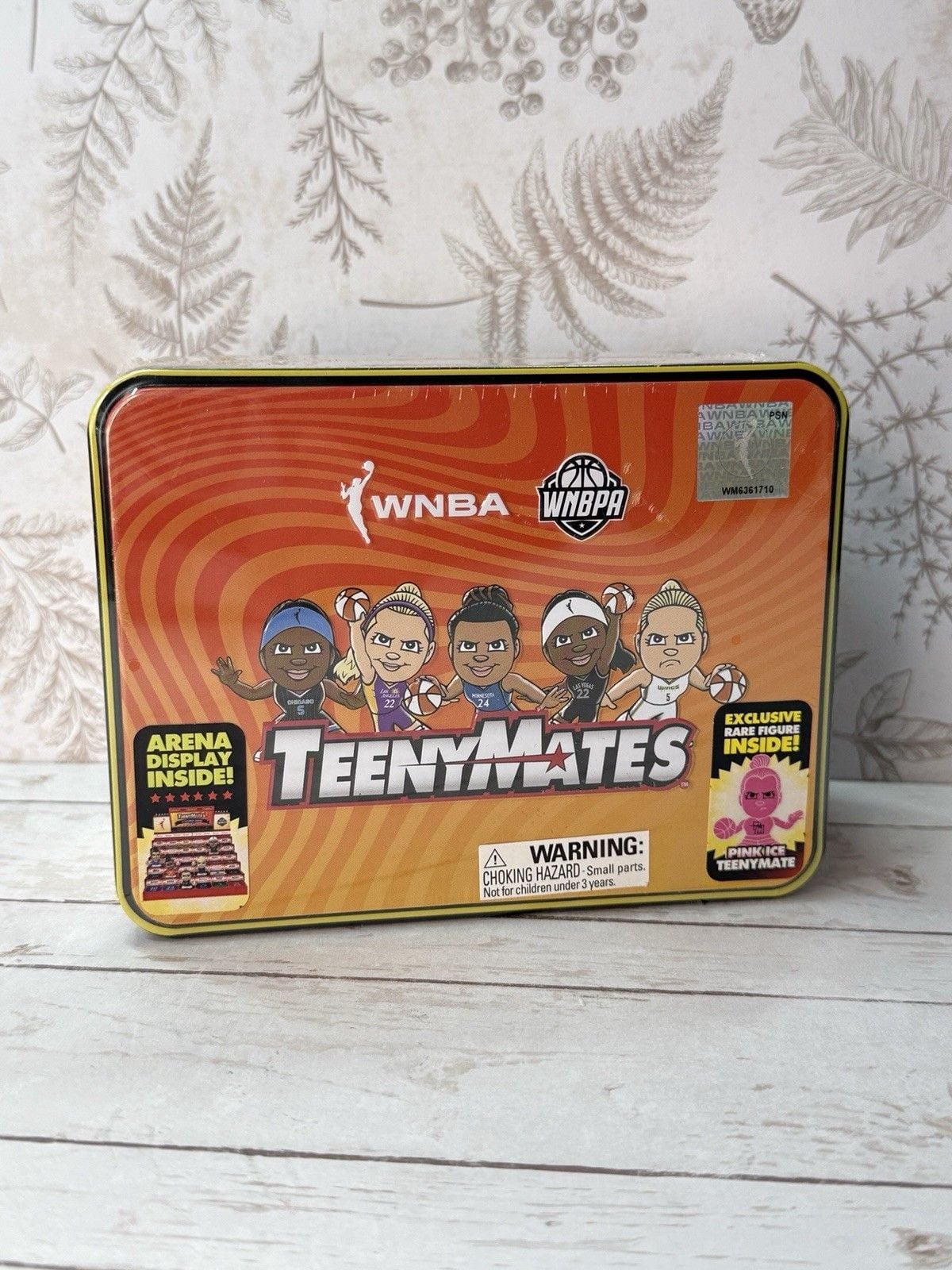 Party Animal WNBA Collector Tin Set Arena Display Exclusive Pink Ice TeenyMate 1