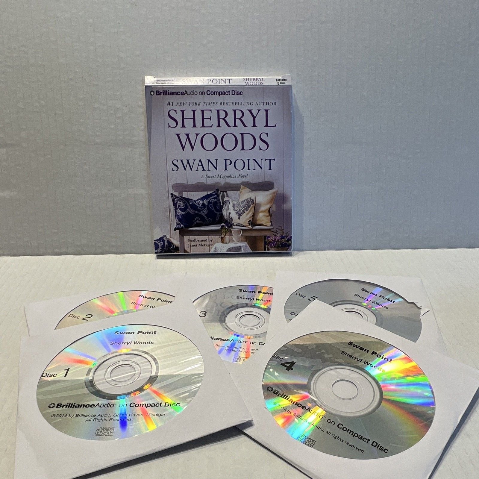 Sherryl Woods Willow Brook Road Chesapeake Shores Abridged Audio CD 5h 6m 10