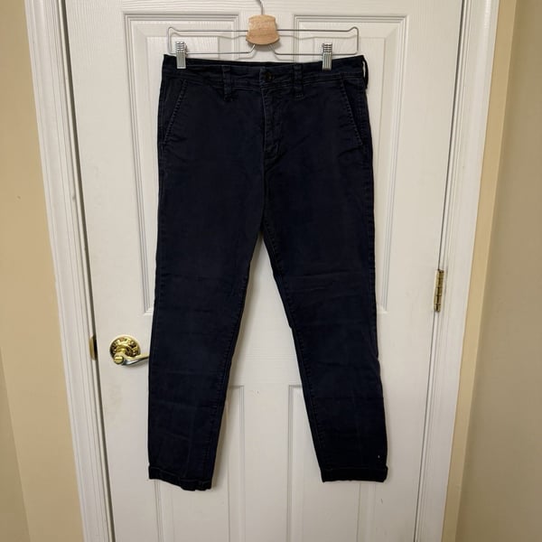Aeropostale Men’s Aero Skinny Stretch Pants Size 30/30 Blue
