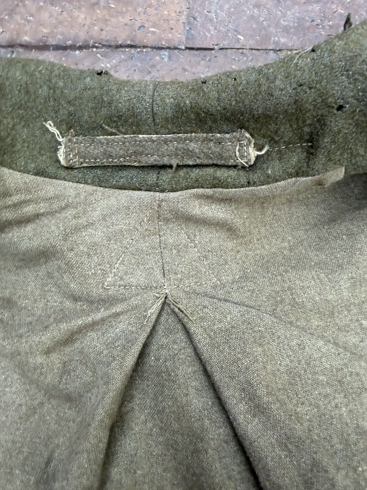 1948 British Army 1940 Pattern Dismounted Wool Greatcoat Size 8 Military 11
