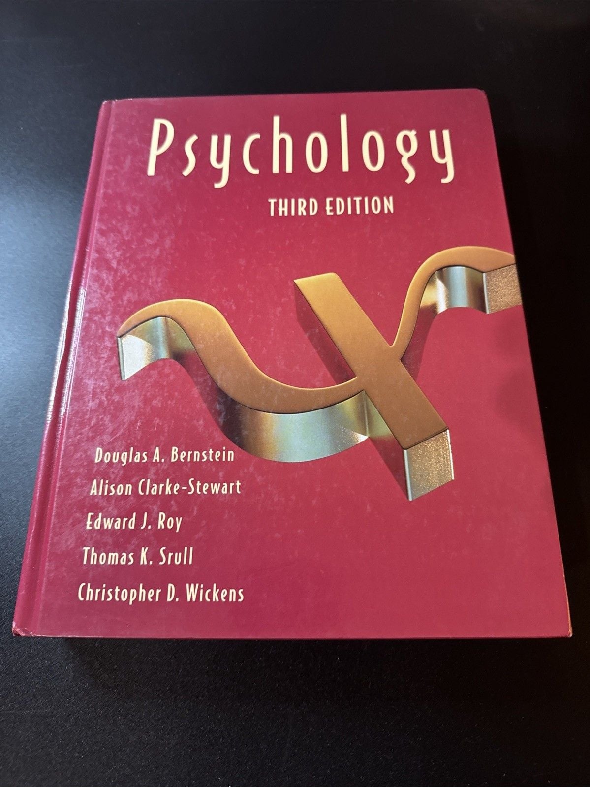 Psychology, Third Edition Hardback College By Bernstein ,Roy, Srull, Wickens 1