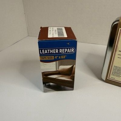 Sterling Goods Wax On Wax Off Gentlemen’s Shoe Shine Kit W/ Leather Repair Tape 4