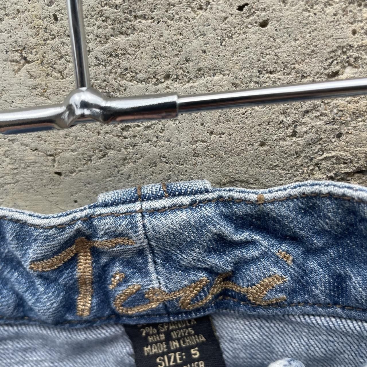 2000s denim mini skirt 6