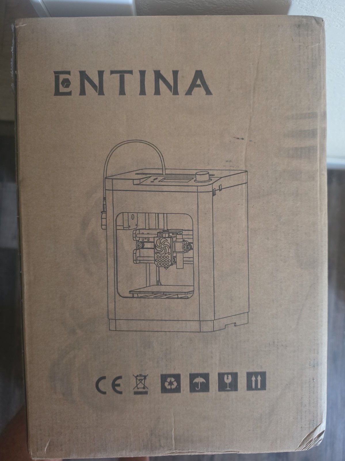 Entina Tina2S 3D Printer with WiFi Cloud Printing, Huge Library, Fully Assembled 9