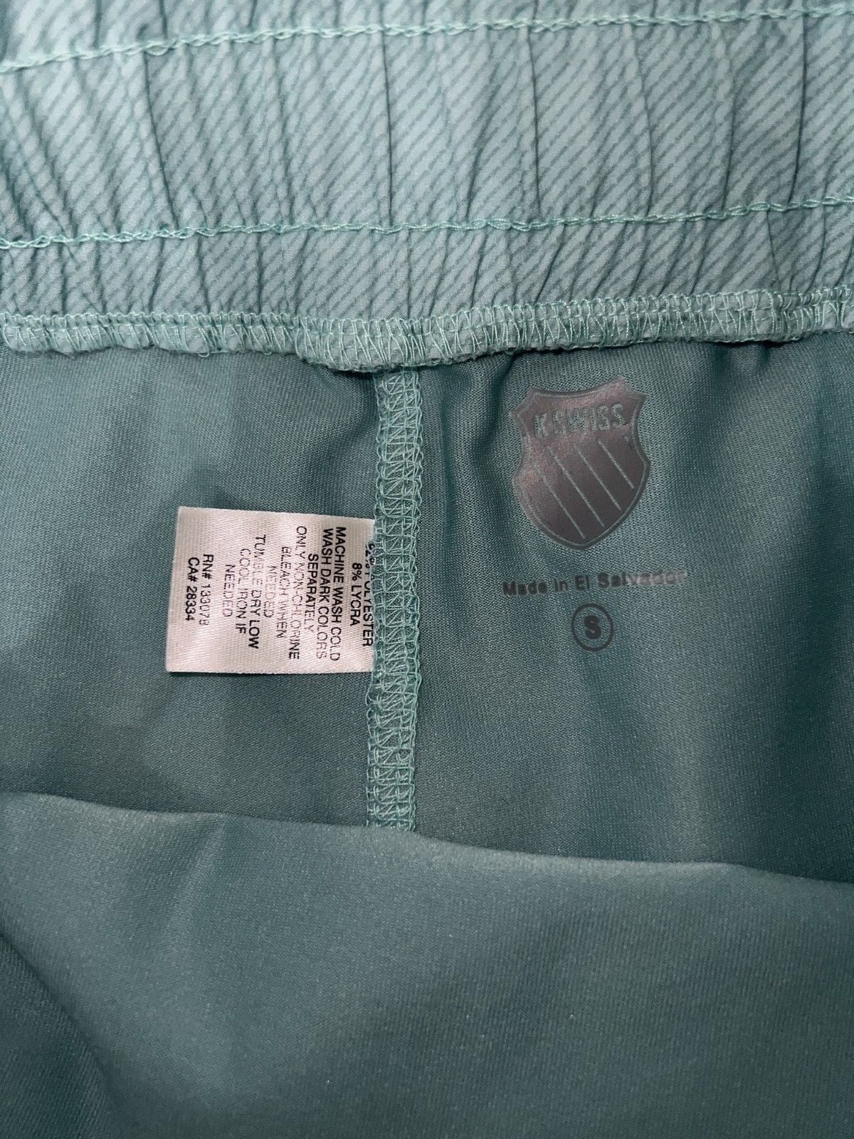 K-Swiss Women’s Running Tennis Skort Skirt Teal Size S 9