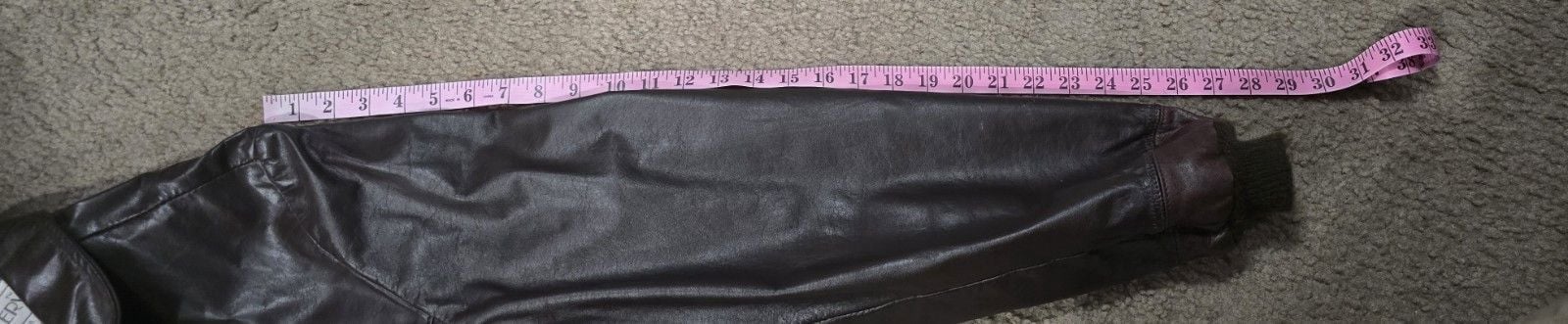 Vintage Saddlery Sportswear 80s Mens Sz 46 XL Brown Leather Jacket Made In USA 6