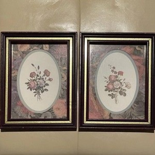 Home Interior Vintage Rose Plaque