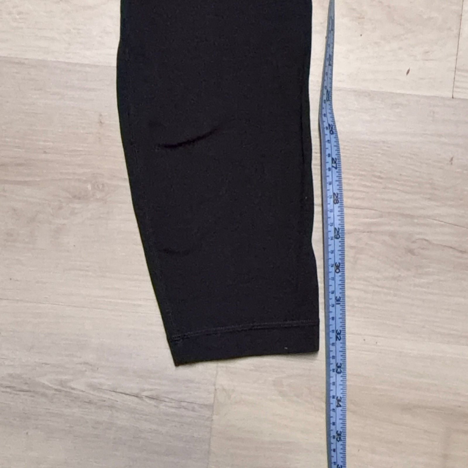 lululemon 2-Piece Set Women Black Leggings & Headband Yoga Gym Stretch Athletic 5