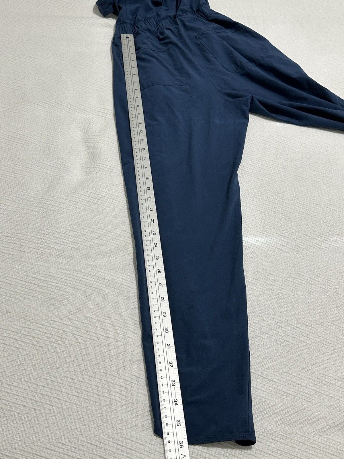 Patagonia Fleetwith Romper Womens Medium V-Neck Drawstring Stretch Waist 15