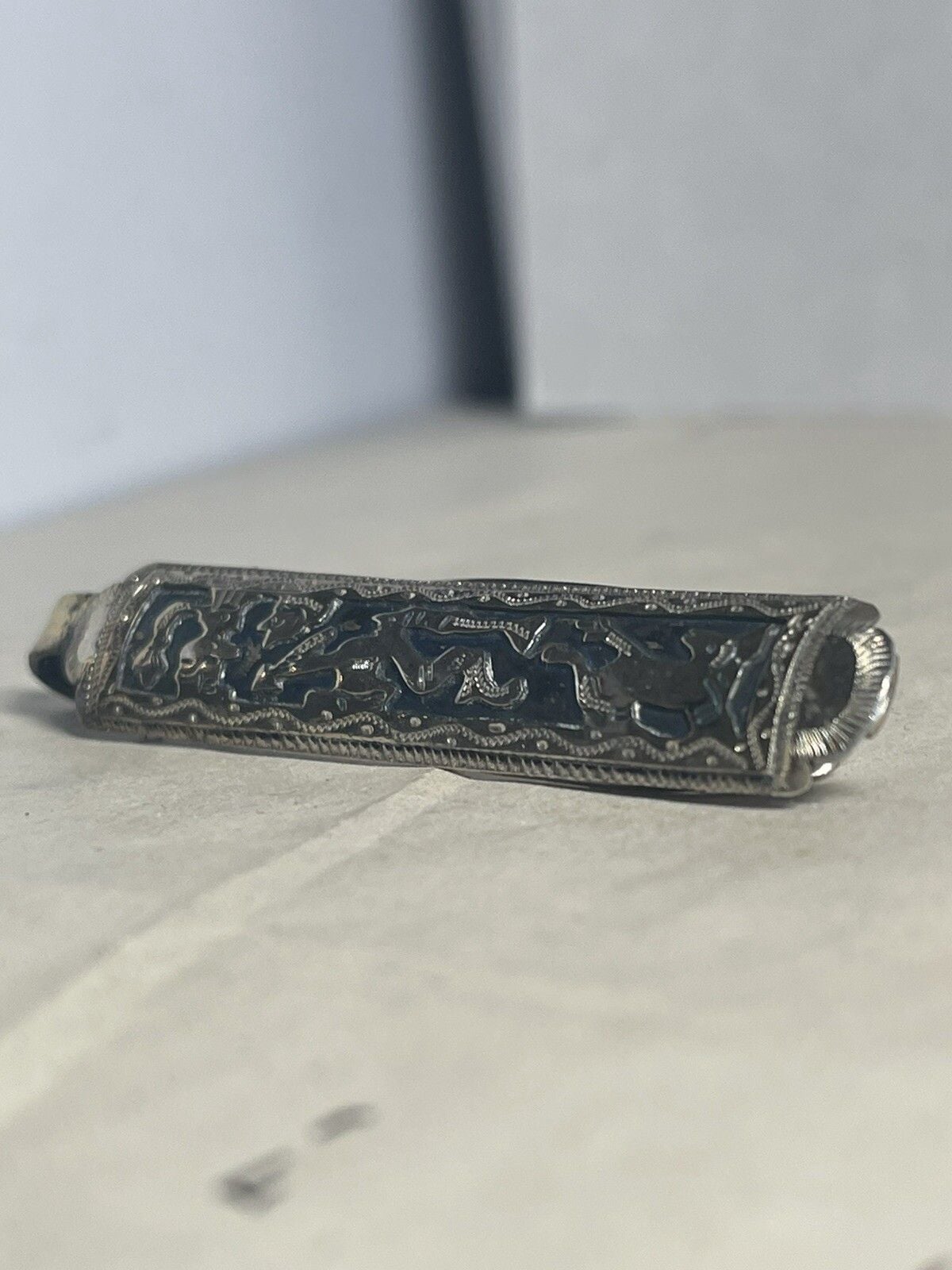 Sterling Silver 925 Native Southwestern Pendant Pin 7