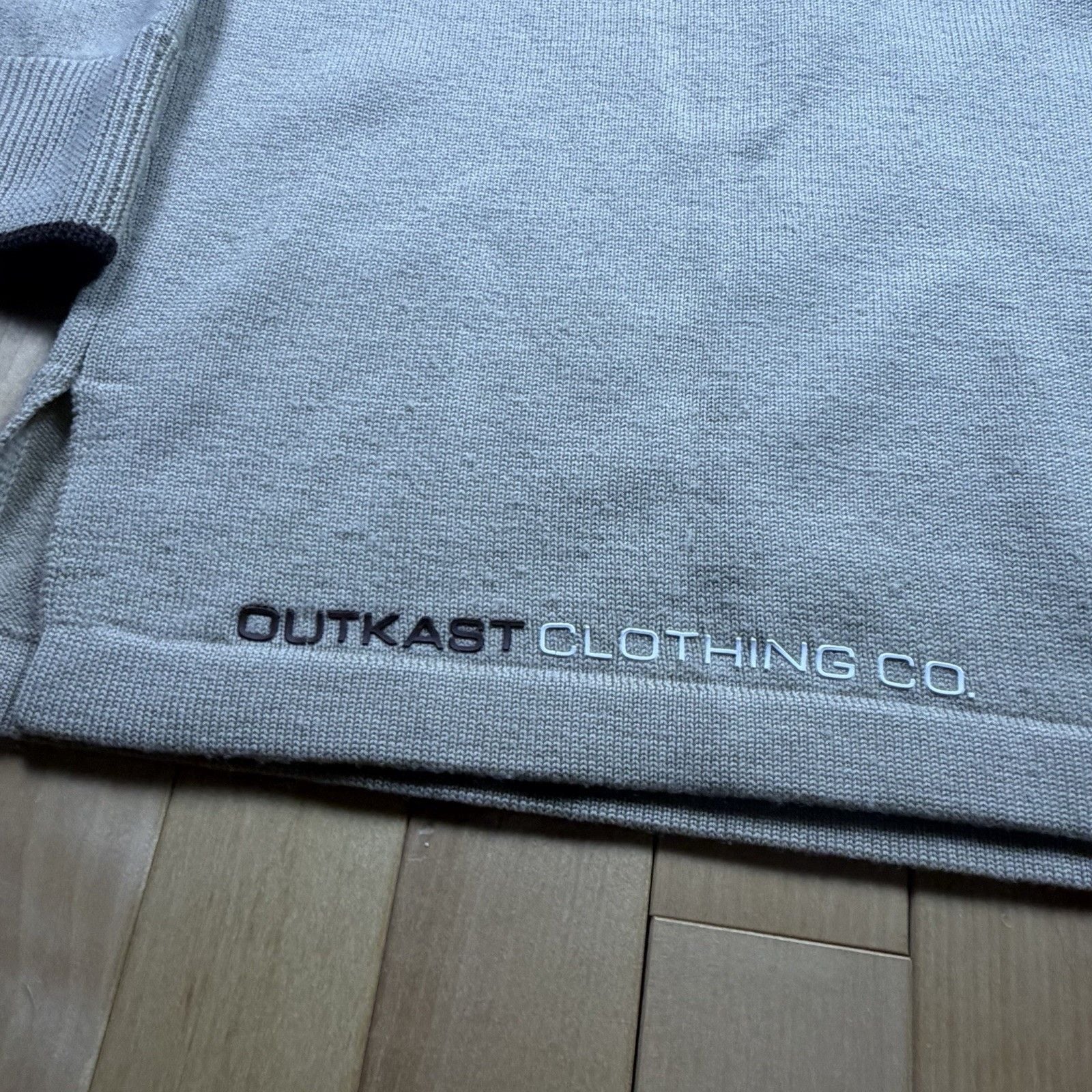 Vintage Outkast Clothing Co Sweater Mens XL 100% Wool Y2K Hip Hop Rap Andre 3000 4