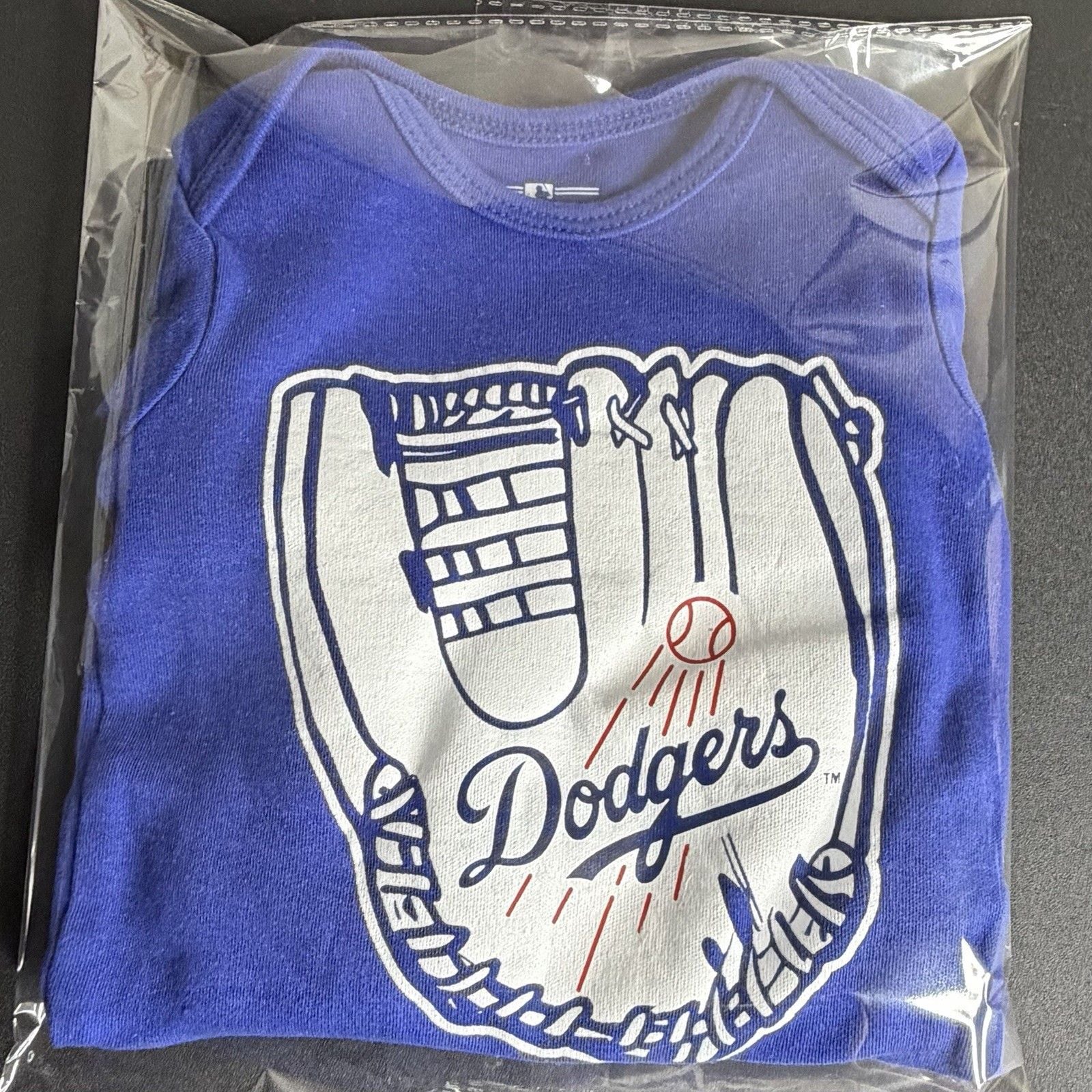 WEAR Los Angeles Dodgers MLB 2-Pack Baby Long Sleeve Bodysuits 0-3M Blue White 7