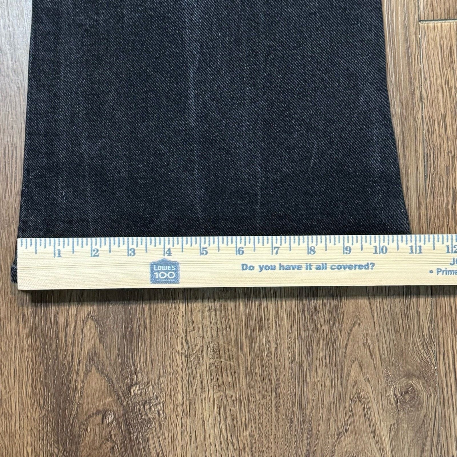 Madewell The Perfect Vintage Flare Jean High Rise Faded Black Denim Size 29x29 13