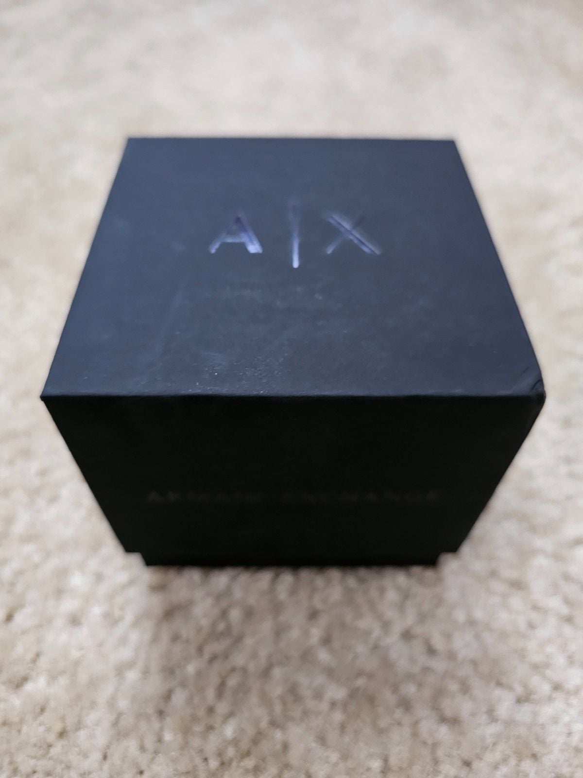 Armani Exchange AX1325 Men's White Chronograph Watch Silicone Strap New Tags 12