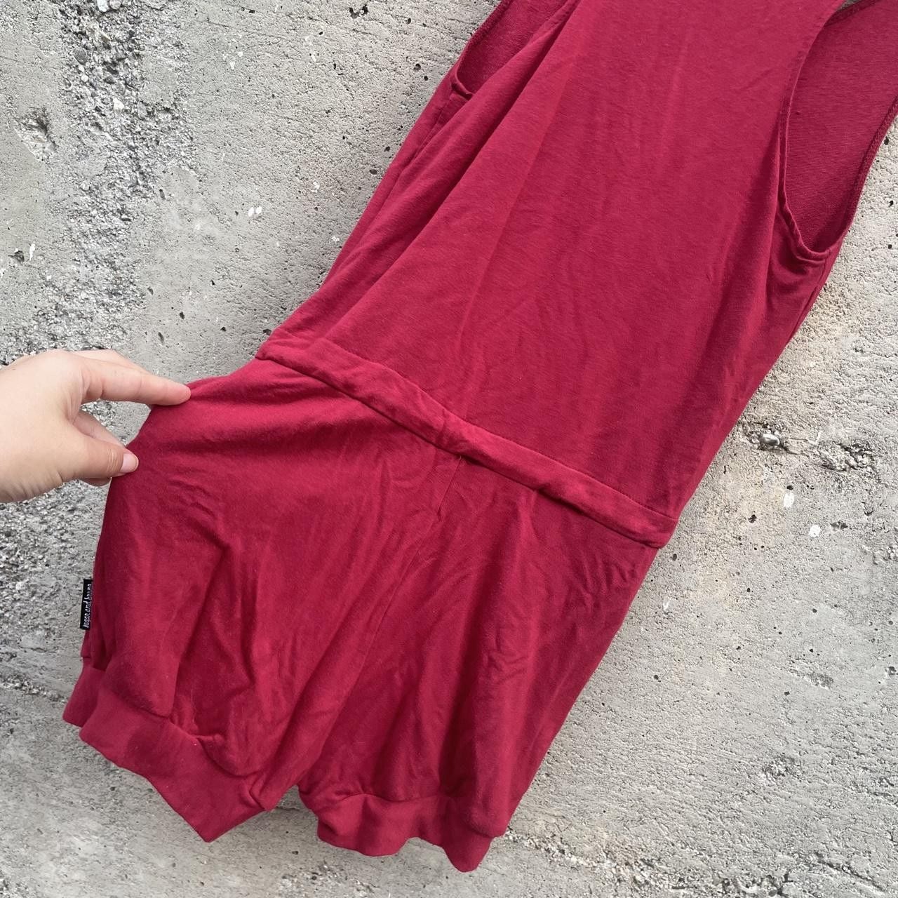 y2k red romper 5