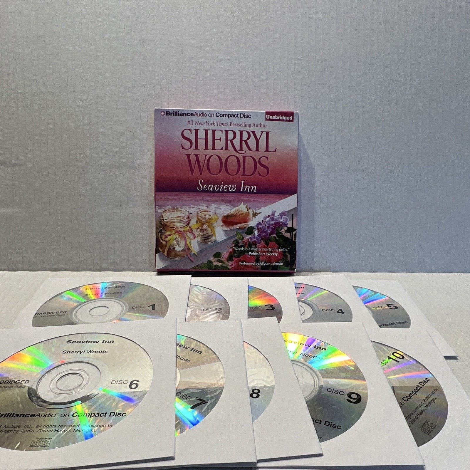 Sherryl Woods Unabridged Audiobook CD Lot 4: Twilight, Temptation 13