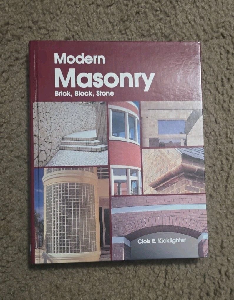 Modern Masonry : Brick, Block, Stone - Hardcover 1