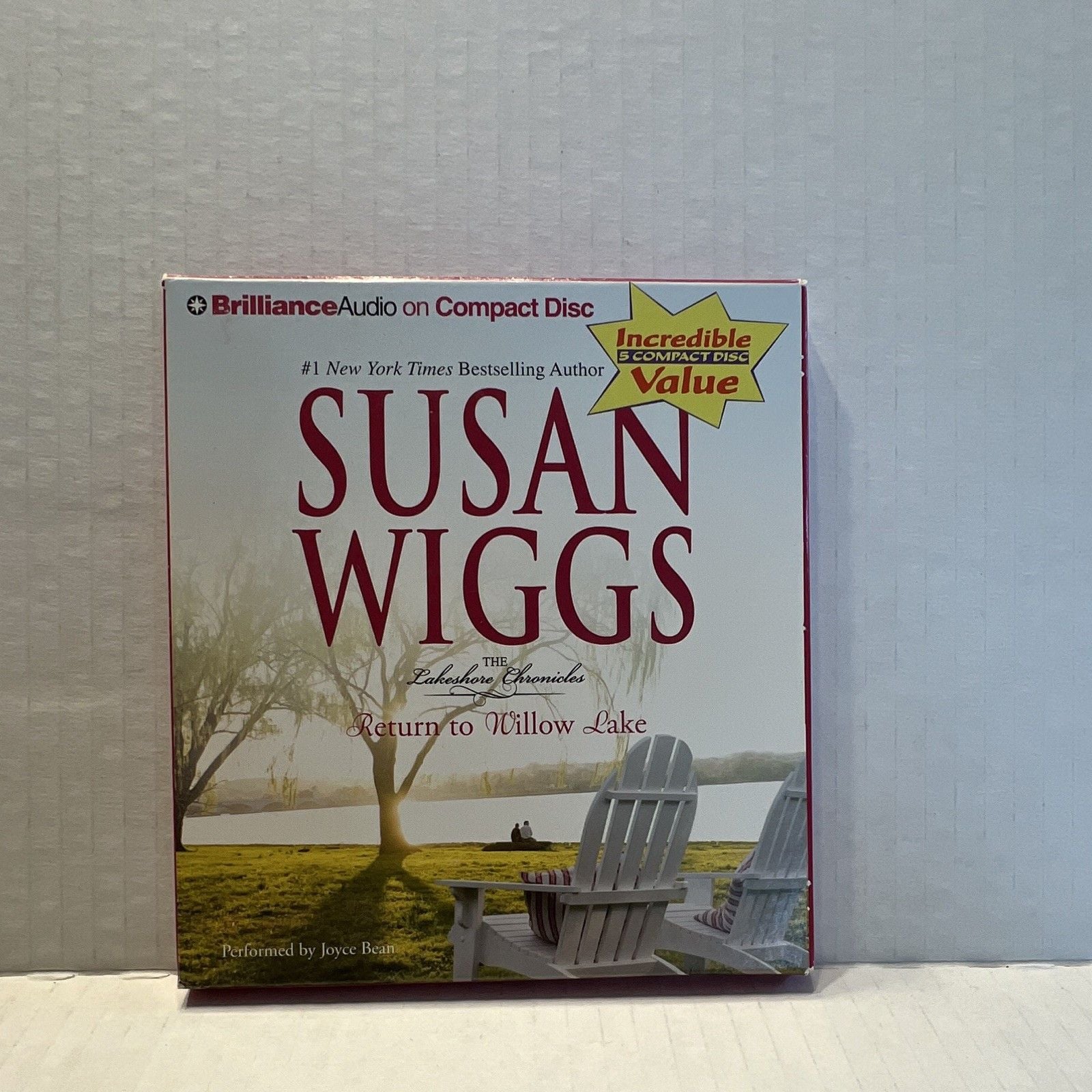Brilliance Audio Susan Wiggs Audiobook CD Lot 4: Apple Orchard, Willow Lake 4