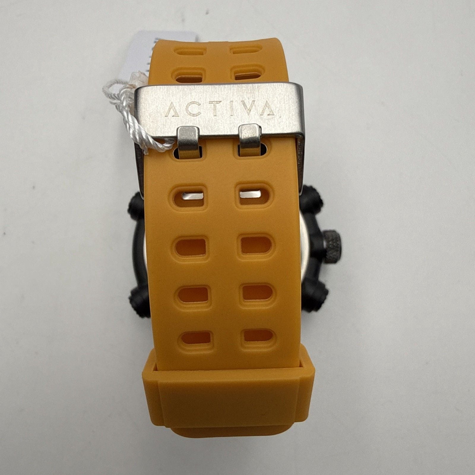 Activa Men’s Digital Watch 52mm Black & Orange TPU Band ACW8038-006 10