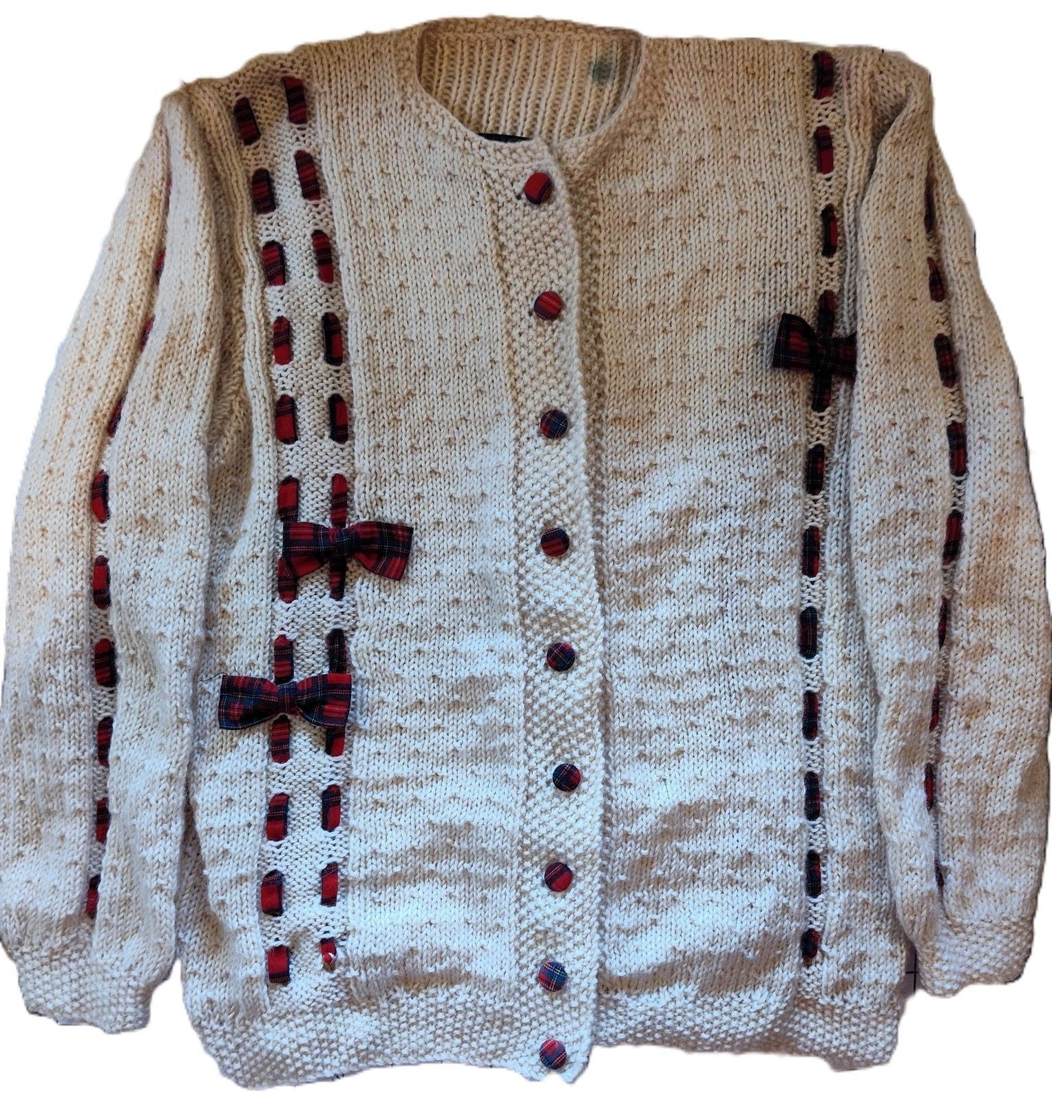 Vintage 100% Pure New Wool Girls Sweater from The Scotch House Scotland Sz 10 2