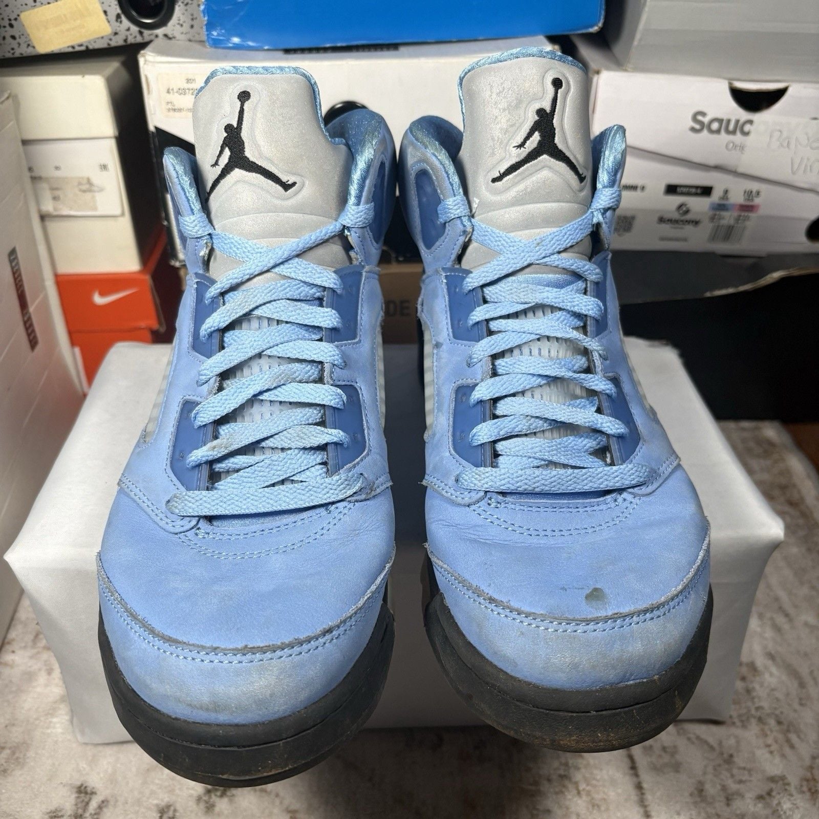Size 9 - Jordan 5 Retro SE Mid UNC 4