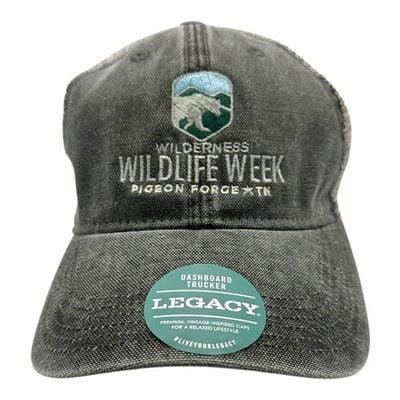 Legacy Wilderness Wildlife Week Pigeon Forge TN Trucker Hat Mesh Back Snapback 3