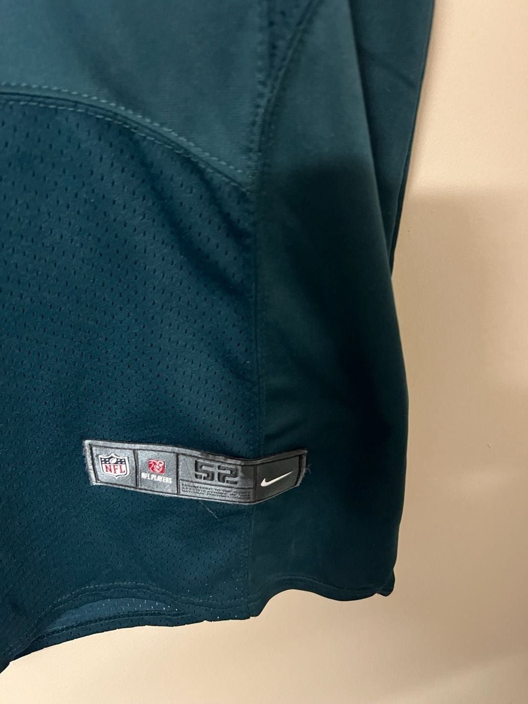 Nike Philadelphia Eagles Carson Wentz #11 NFL Jersey Midnight Green Size 52 4