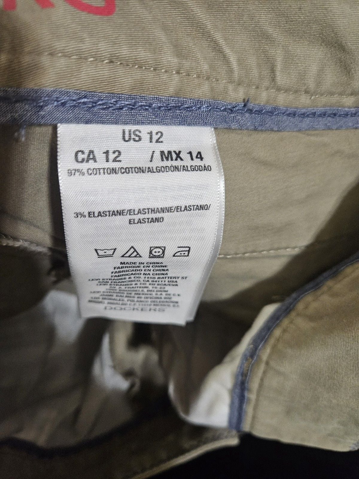 Dockers Womens Shorts 12 4