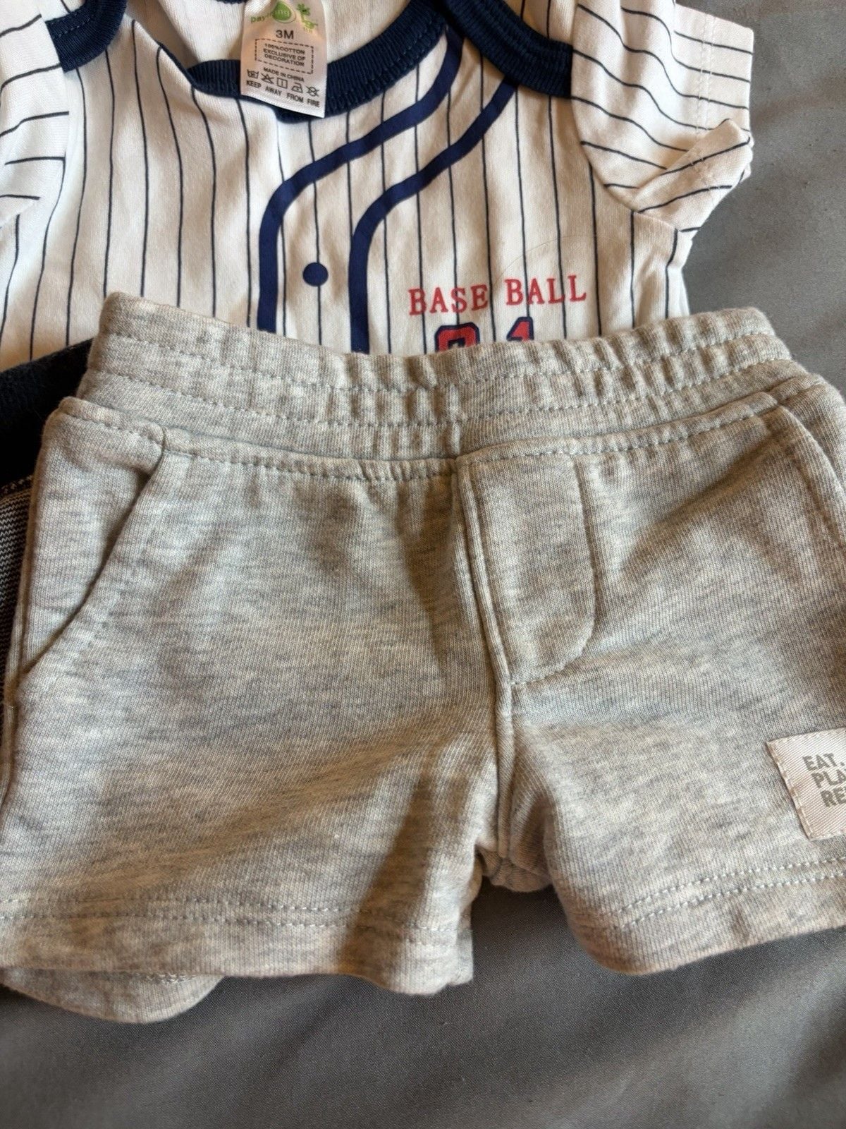 Infant/Boys 0-3 Months Bundle Of 16 Pieces Mostly One Piece. 13