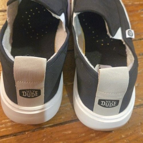 HEY DUDE - Men's Sunapee Warmth Slipper Shoes - Black - Size 11 5