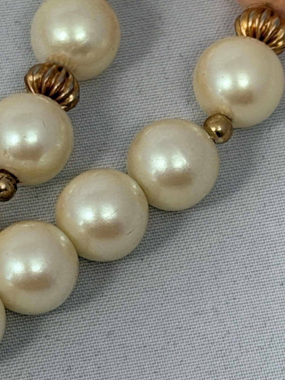 Vtg Mother Of Pearl Carved Bird Statement Necklace Faux Pearl Coral Multi Strand 11