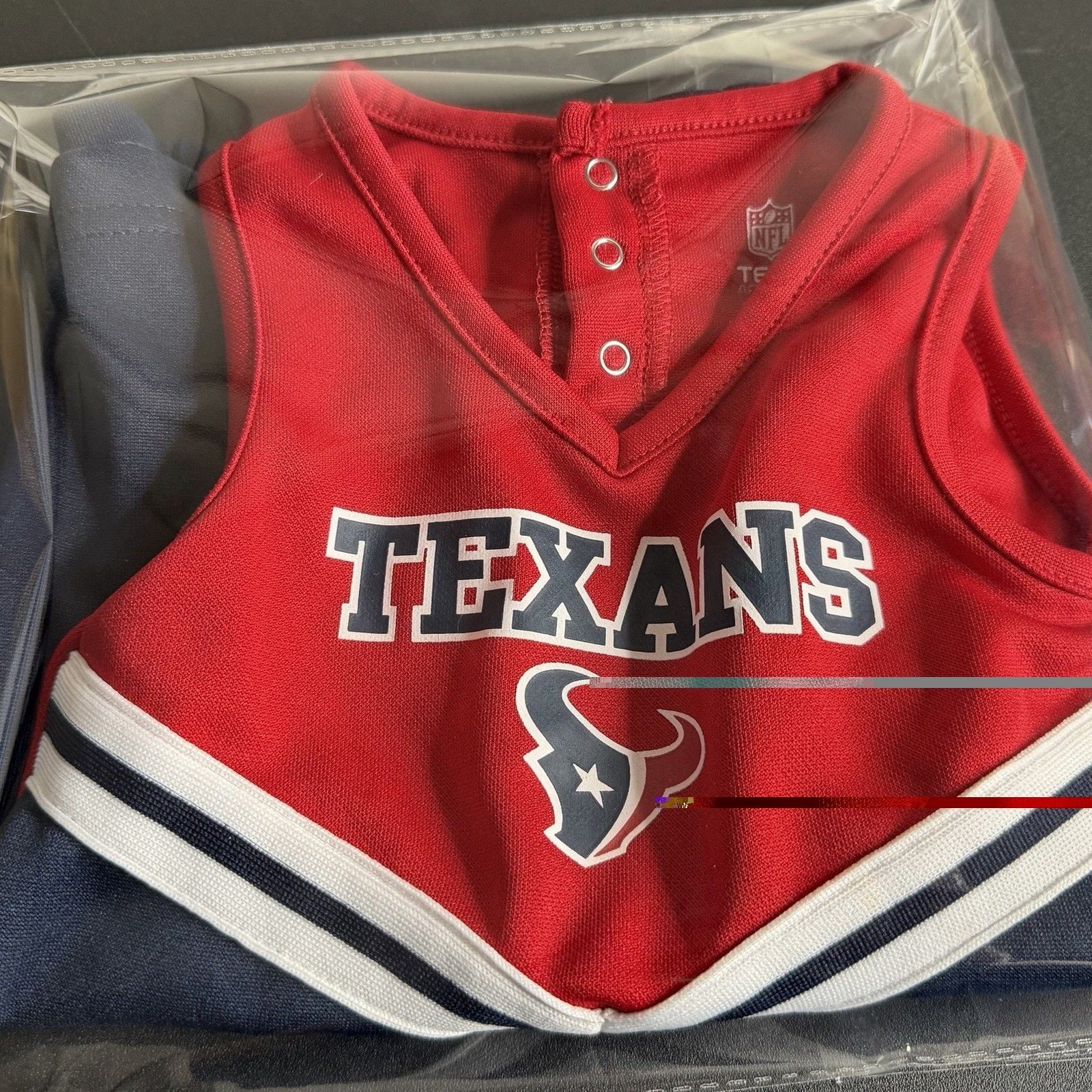 NFL Team Apparel Houston Texans Girls Dress 2T Red Blue White NFL 7