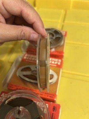 Audio Magnetics Tape Standard All Purpose 150 FT. 1 1'2 mil 3" Reels 3 Boxes 9