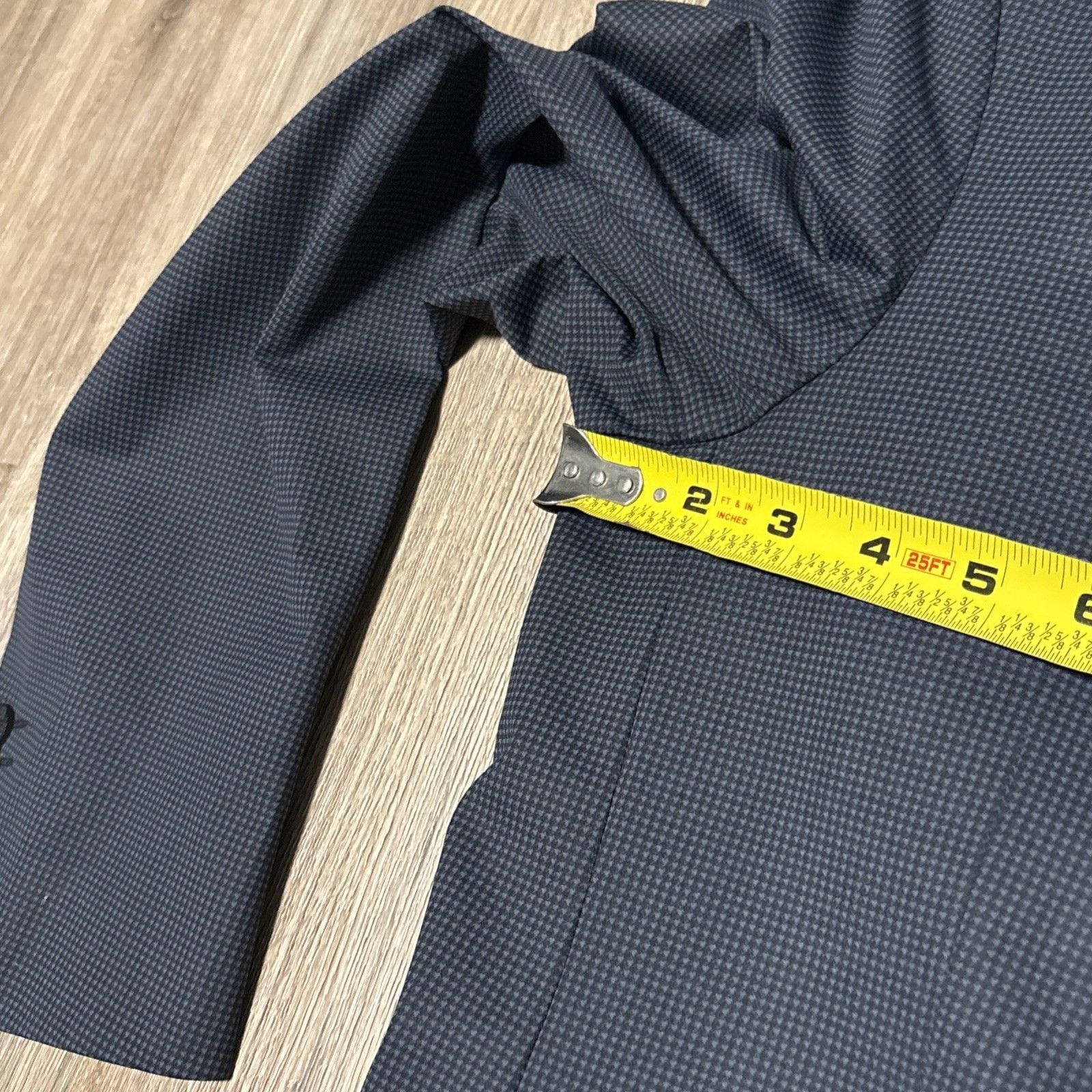 Twillory Performance Blazer Men Gray 4-Way Stretch Cooling Tech Travel Fall 46L 8