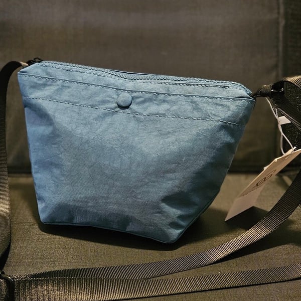 Street Level Blue Nylon Crossbody Bag Adjustable Strap NWT Lightweight Water