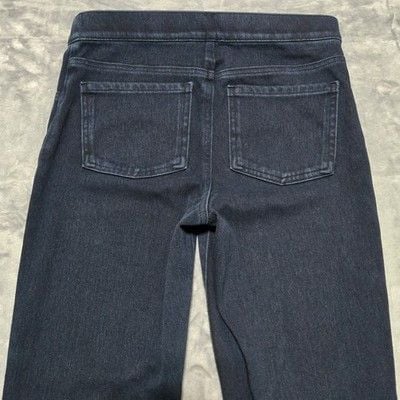 Spanx Jean-ish Ankle Leggings Stretch Indigo  Blue Pull On Pants Size Small  15