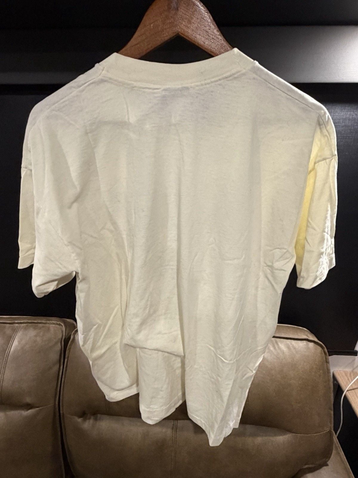 Vtg 90s Arizona Southwestern Desert T Shirt Cream Single Stitch Saguaro Cactus 4