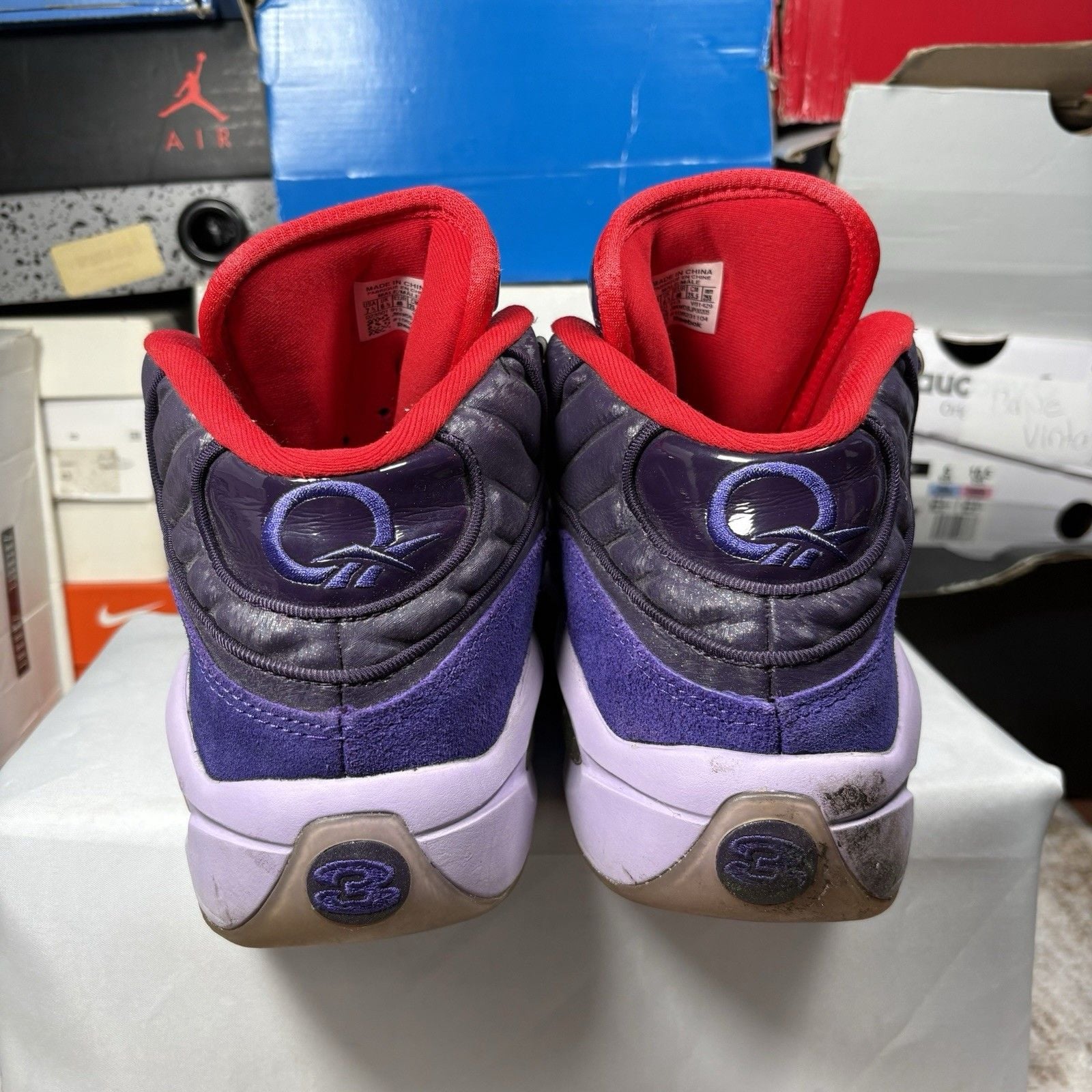Size 7.5 - Reebok Question Mid Men’s Ghost Of Christmas Future 2013 5