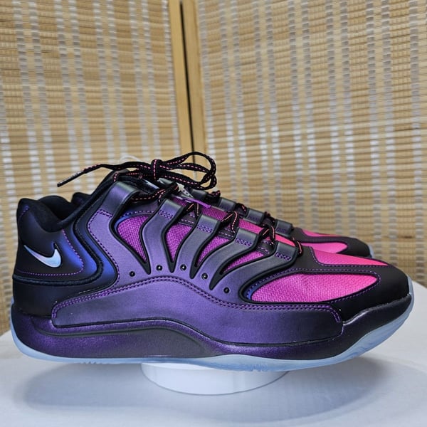 Nike KD 18 Eggplant Vivid Purple Basketball Shoes IM5843-500 Men's 12 NEW