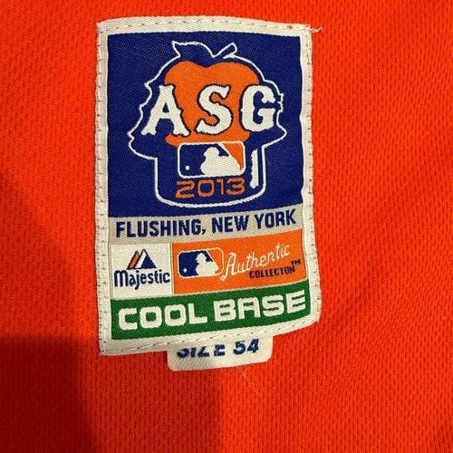 San Francisco Giants Buster Posey 2013 All Star Game Baseball Jersey Authentic Size 54 XXL 4