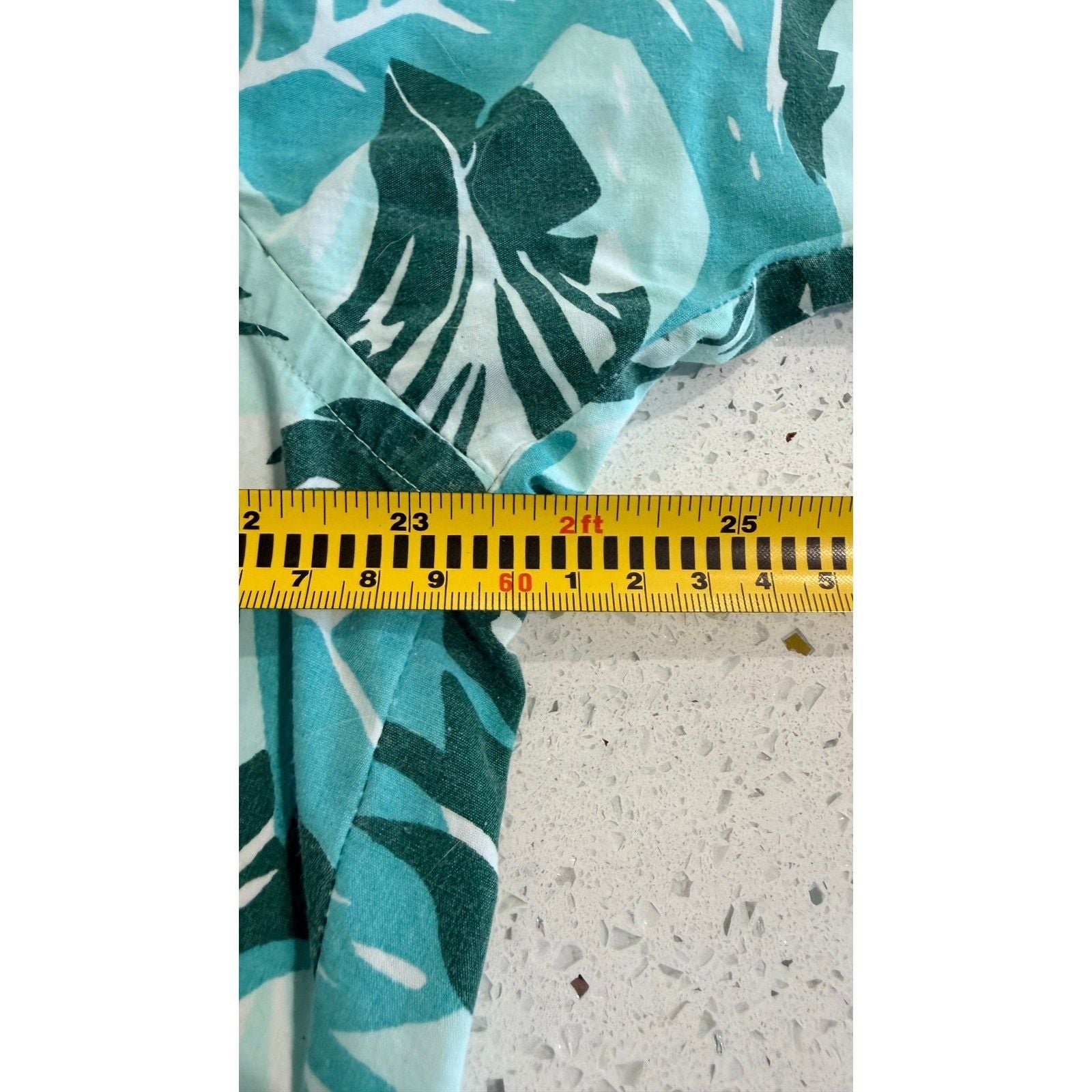 Vintage Jos. A. Bank Hawaiian Shirt Size Large Mens Made in USA 5