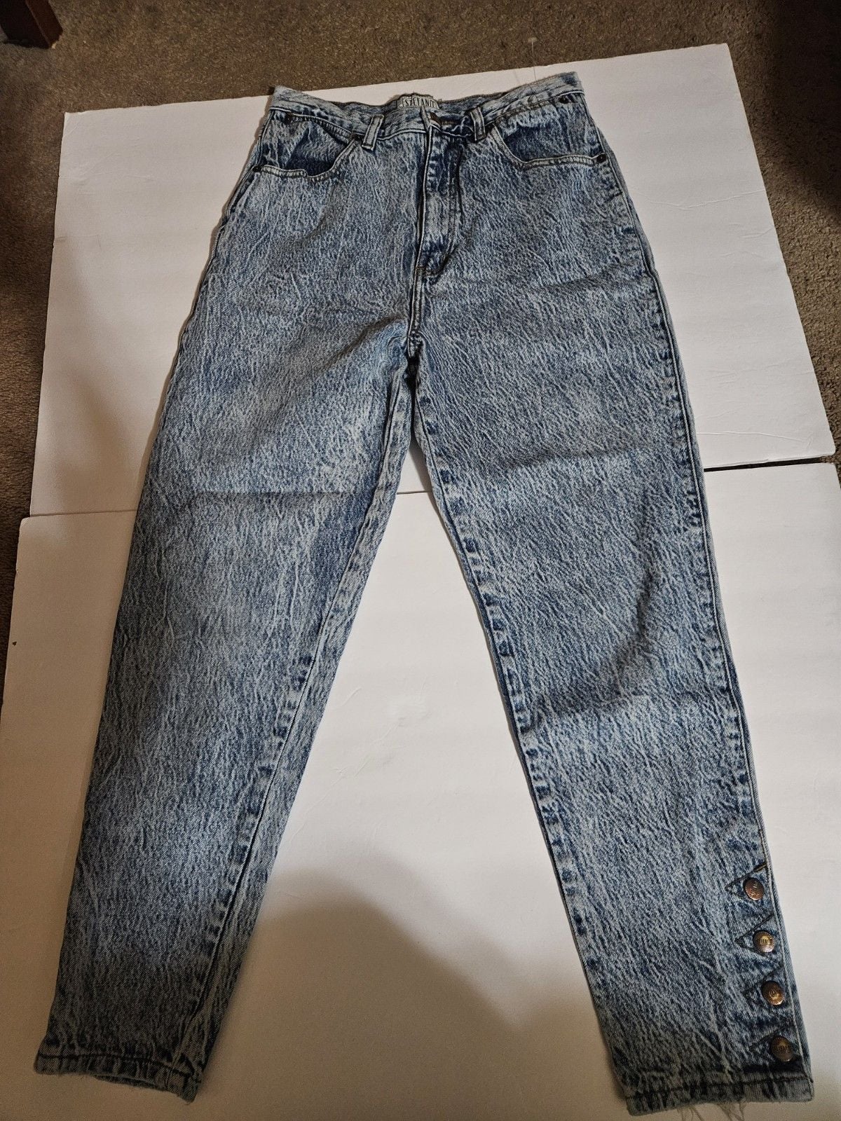 Vintage Women's Stefano Jeans - 80s High Waisted - Size 12 2