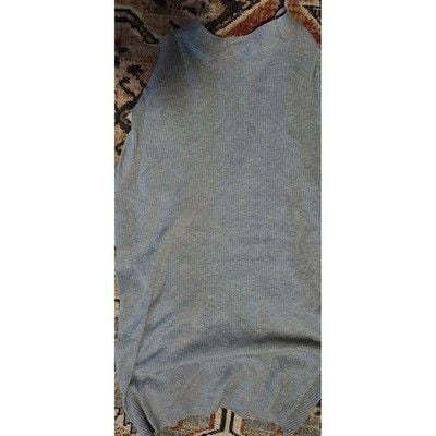 BonWorth Denim Pants & Terra Sky Cardigan Set Blue Gray Womens Plus Size 1X MP 6