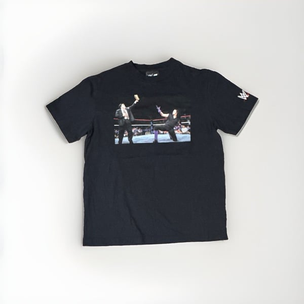 Vintage Undertaker Front And Back Graphic Tee- Size M