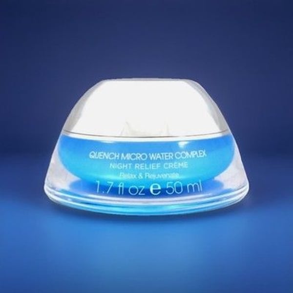 NEW Quench Micro Water Complex Night Relief Crème 50 mL / 1.7 fl oz Skincare