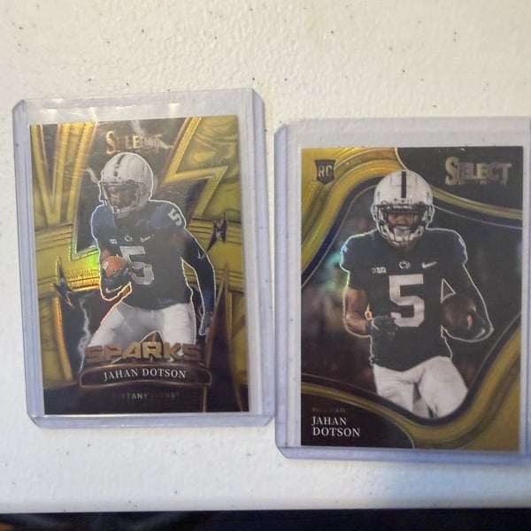Jahan Dotson Penn State Select Field Level Gold /10 & Base /10