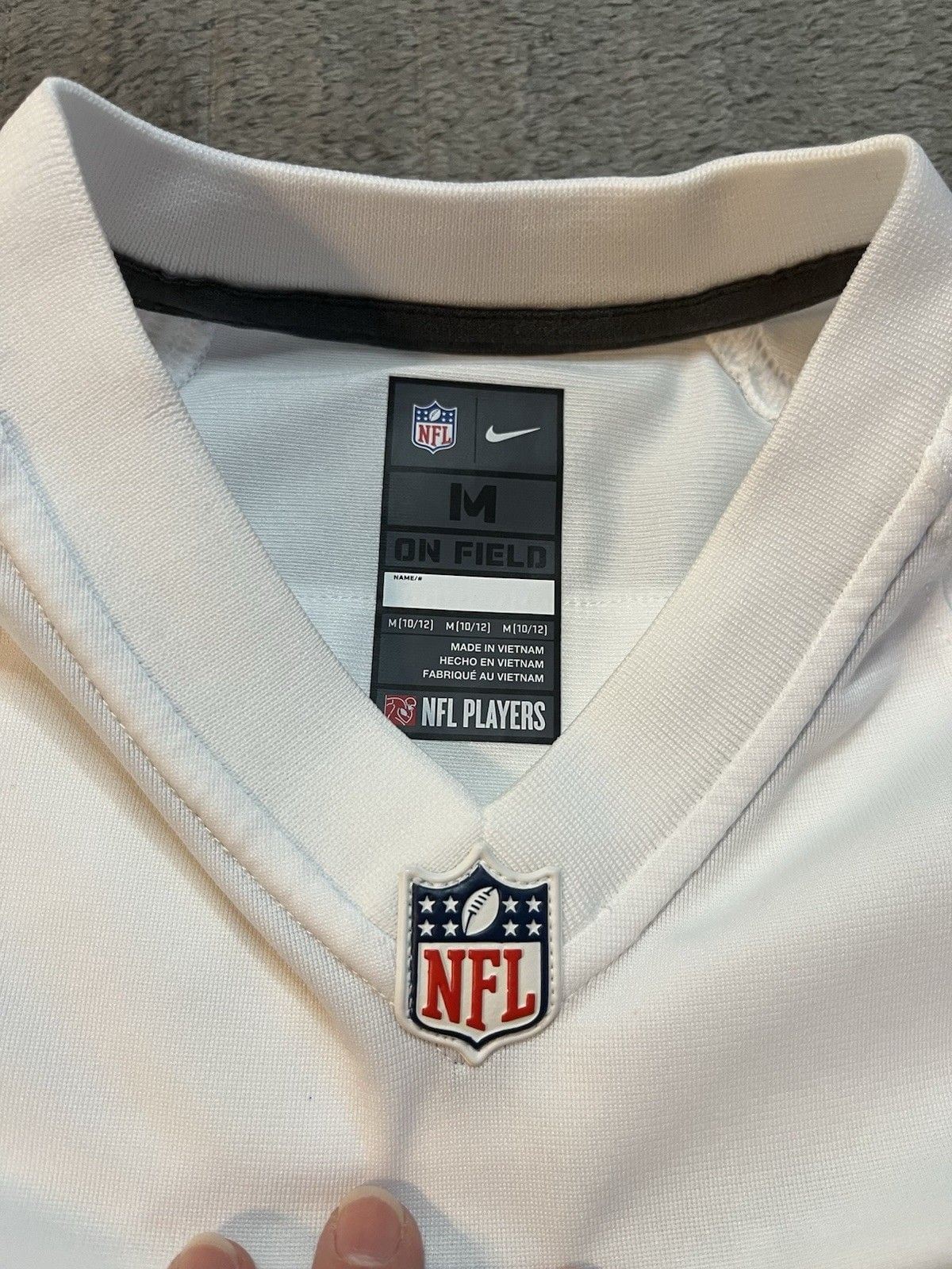 Youth Nike Dallas Cowboys Dak Prescott NFL Jersey On Field #4 Size Medium 10-12 5