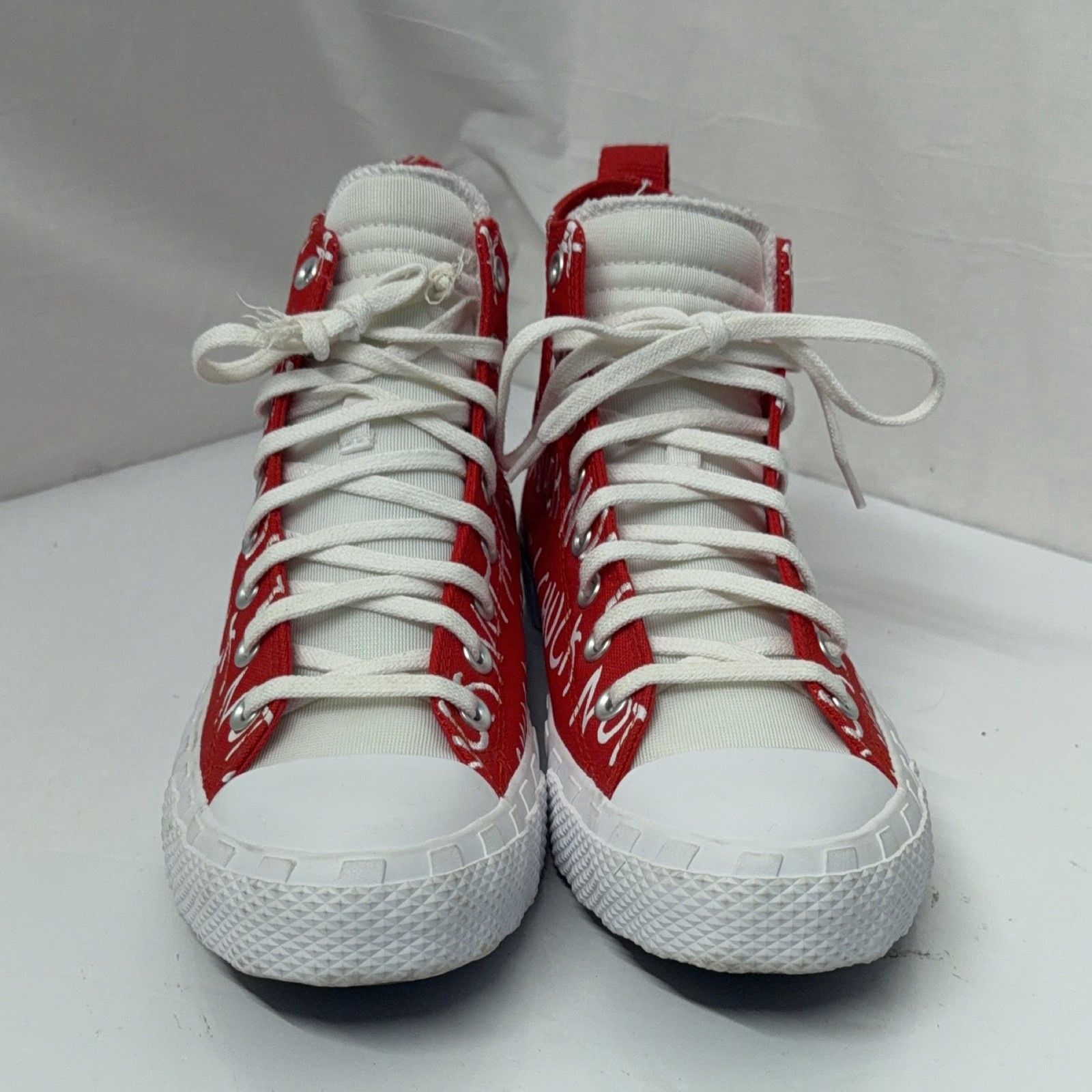 Converse Chuck Taylor All Star High Top Sneakers Red Unisex Size 10 171962C 3