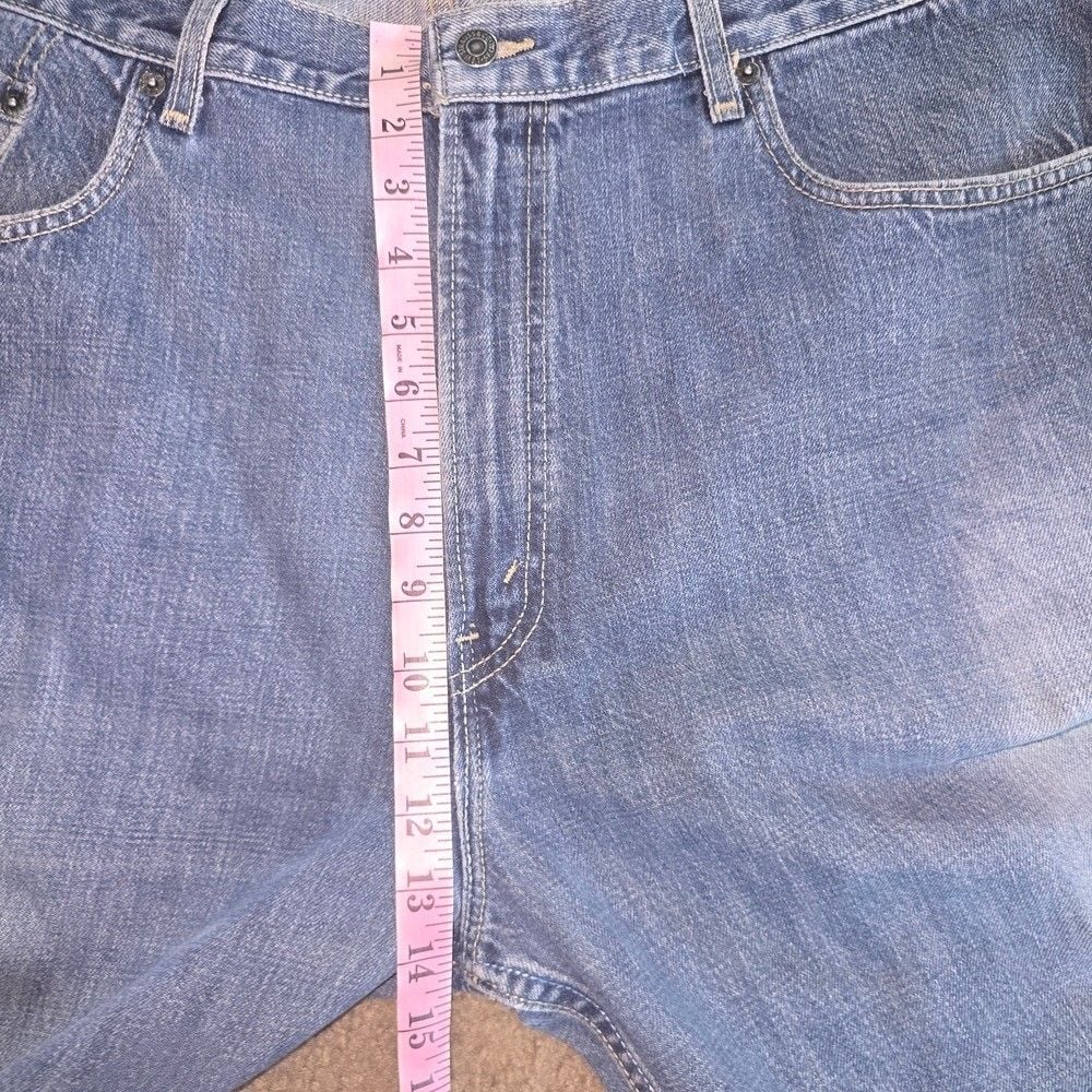 Vintage Levis 569 Denim Jeans Mens 40x30 Loose Straight Made in USA Y2K 2003 3